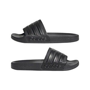 Adidas Unisex Adilette Shower Slides Black Women 9 Men 8 Shower Cloudfoam Sandal